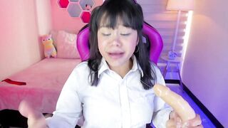 Lila Jordan disappears a dildo, vore, giantess