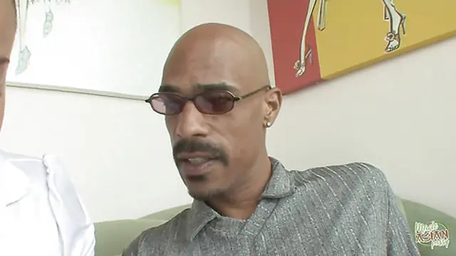 Beautiful girl learns a valuable lesson from her pal &mdash;  Big Black Dan 