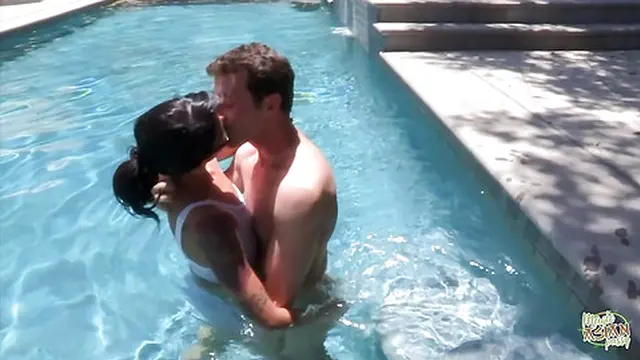 A tiny woman with a large ass gets anally drilled by a hairy pink taco