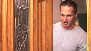 Sexy blonde who smokes gets pounded in both cowgirl and missionary techniques.