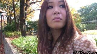 Japanese prostitute enjoys being penetrated.