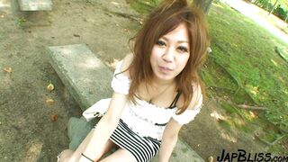 19-year-old Japanese high school student stars in her first adult film!